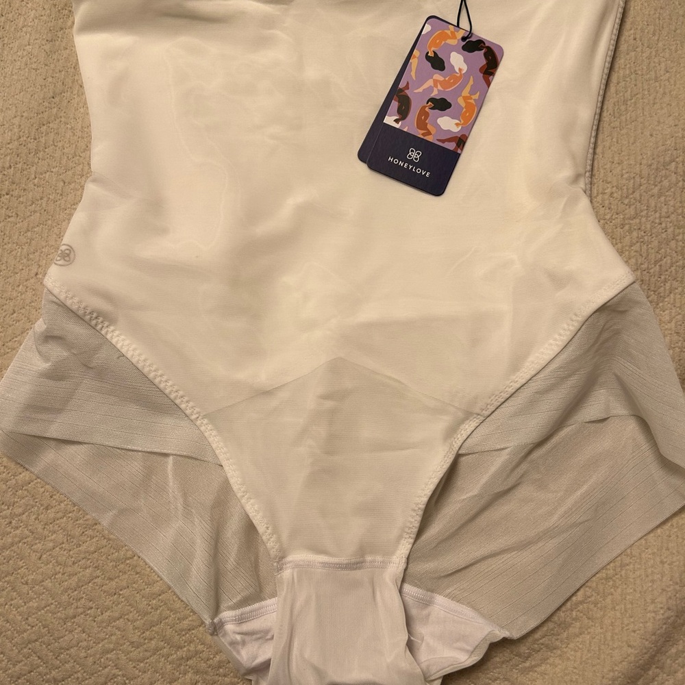 NWT Honeylove White Shapewear